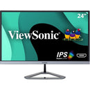 ViewSonic VX2476 - SMHD 24" Full HD 1080P IPS Monitor with FreeSync, Ultra - Slim Design & Flexible Connectivity - Store 42