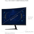 ViewSonic VX3218 - PC - MHD 32In Curved Monitor 1080P 180Hz 1ms FreeSync Gaming Experience - Store 42