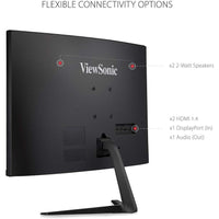 ViewSonic VX3218 - PC - MHD 32In Curved Monitor 1080P 180Hz 1ms FreeSync Gaming Experience - Store 42