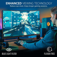 ViewSonic VX3218 - PC - MHD 32In Curved Monitor 1080P 180Hz 1ms FreeSync Gaming Experience - Store 42