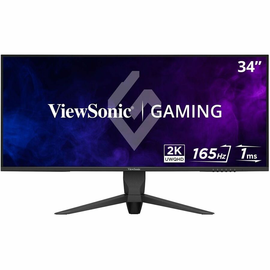 ViewSonic VX3418 - 2K 34" Ultrawide Monitor, 3440x1440, 165Hz, 1ms, FreeSync, Eye Care Technology - Store 42