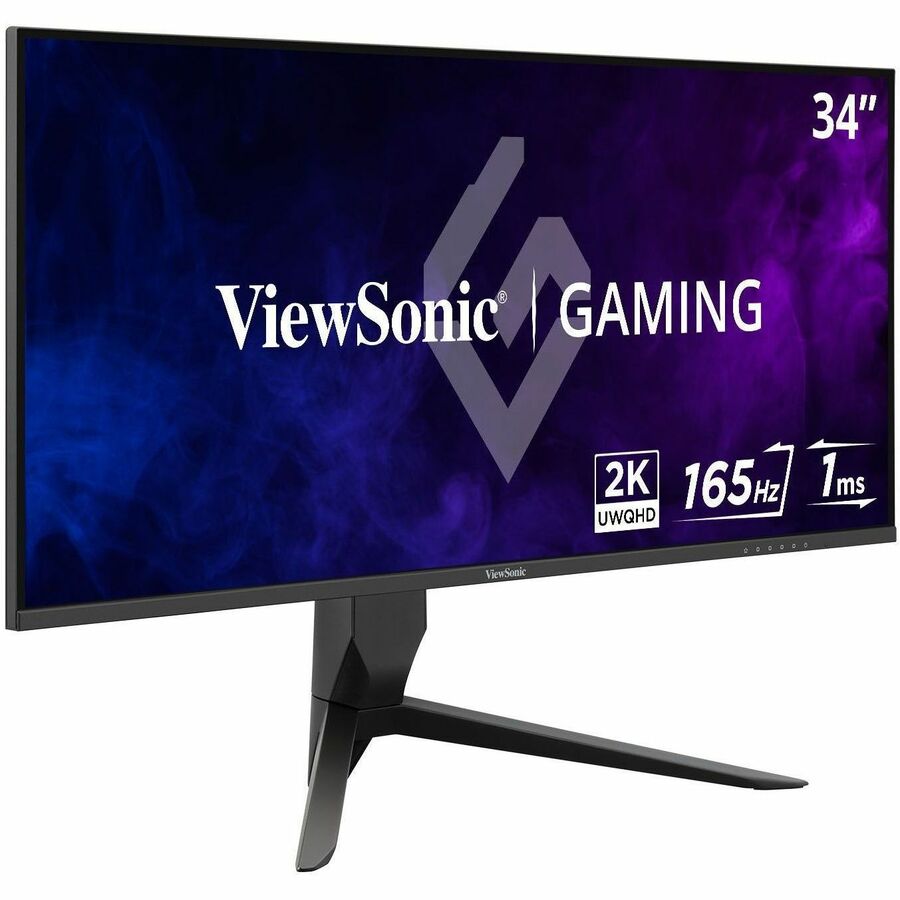 ViewSonic VX3418 - 2K 34" Ultrawide Monitor, 3440x1440, 165Hz, 1ms, FreeSync, Eye Care Technology - Store 42