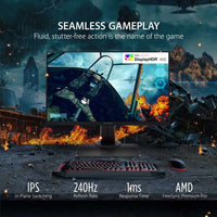 ViewSonic XG2431 24 Inch 240Hz FreeSync Gaming Monitor with 0.5ms Response Time & IPS Technology - Store 42