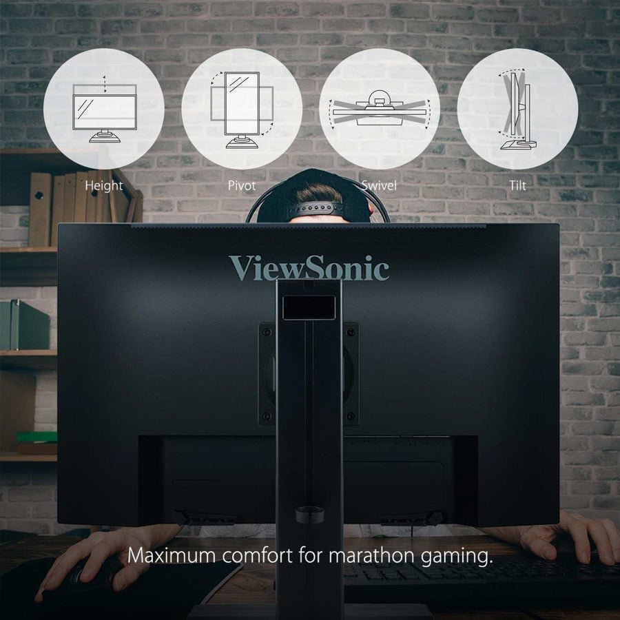 ViewSonic XG2431 24 Inch 240Hz FreeSync Gaming Monitor with 0.5ms Response Time & IPS Technology - Store 42