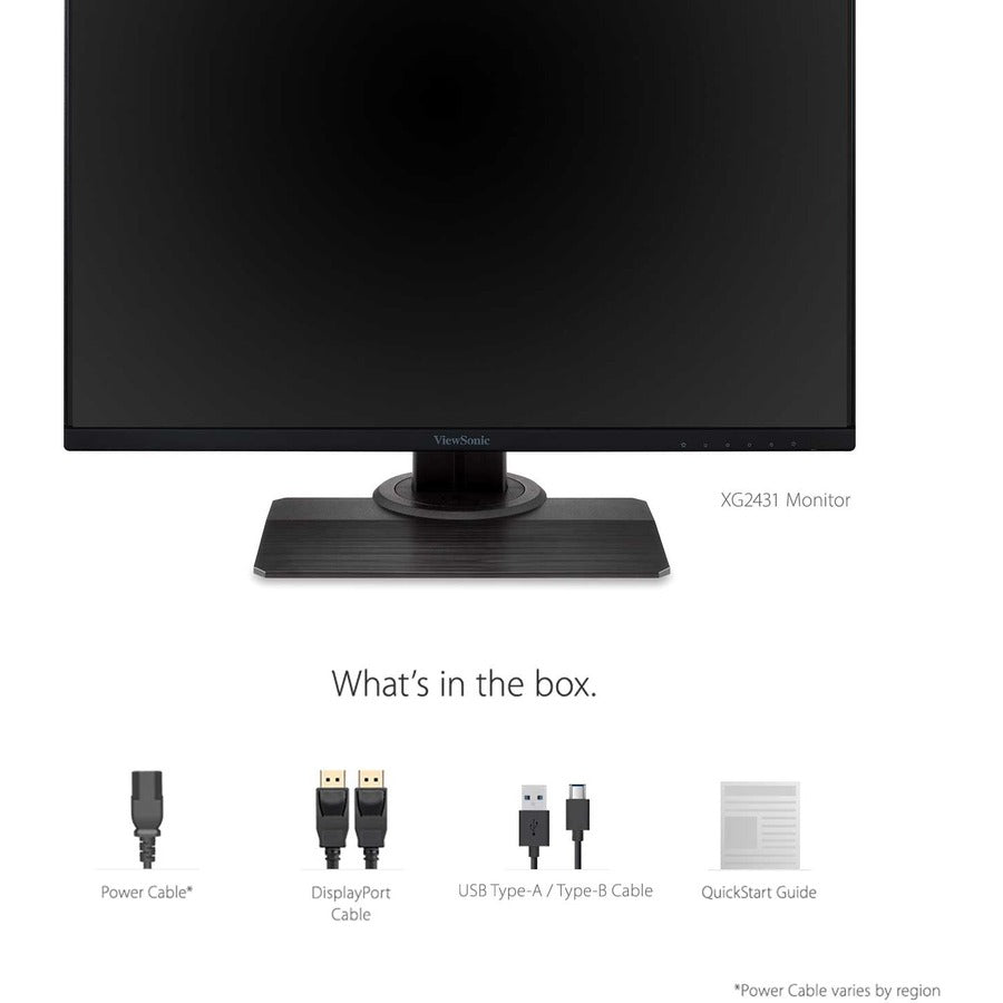 ViewSonic XG2431 24 Inch 240Hz FreeSync Gaming Monitor with 0.5ms Response Time & IPS Technology - Store 42