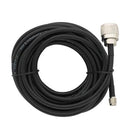 Wilson Electronics 20 Ft Black RG58 N Male to SMA Male Coaxial Cable - Low Loss Performance Default Title