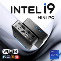 Windows 11 Mini PC, Intel Core i9 8950HK, 16GB RAM, 1TB NVMe SSD, WiFi 6, Compact Design 16GB DDR4 128GB SSD