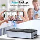 Yottamaster NAS Storage Box - 1 Bay for 2.5"/3.5" SSD/HDD with Auto Backup & Cloud Access